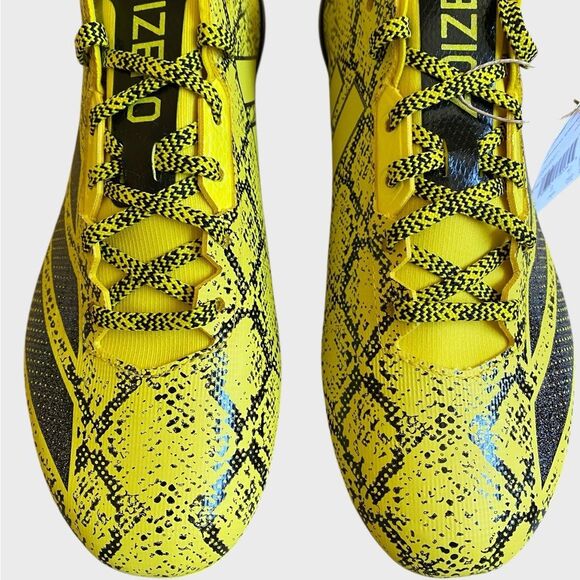 NEW Adidas Adizero Electric II Exotic Speed Football Cleats Men's Sz 8.5 Yellow - Picture 5 of 15